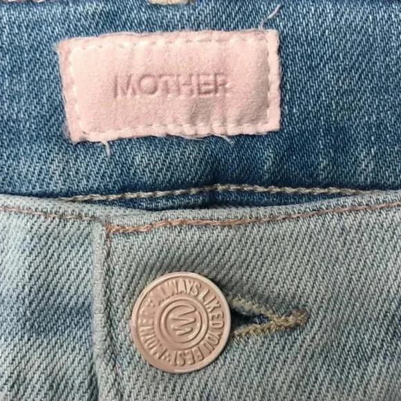 MOTHER- The Insider Crop Step Fray Limited Edition Jeans | Size 30 - Picture 6 of 15